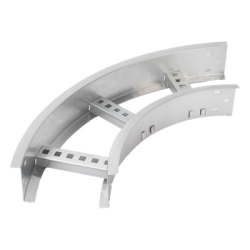 CHAROFIL CHC908R8X6AK Curva Horizontal de Aluminio de 90Â° Perfil Z / Peralte 3 1/4" / Ancho 6" / Radio 8" / Incluye Tornilleria (CHC90EZ314R8X6AK)