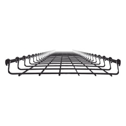 CHAROFIL MG-50-425EZ Charola Tipo Malla 33/300 mm Acabado Electro Zinc Hasta 158 Cables Cat6 Tramo de 3 Metros