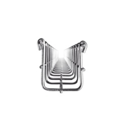 CHAROFIL MG-50-437EZ Charola Tipo Malla 66/500 mm Acabado Electro Zinc Hasta 525 Cables Cat6 Tramo de 3 Metros