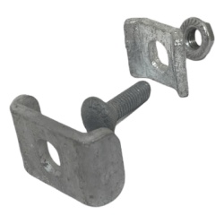 CHAROFIL MG-51-KIT1GAC Kit 1 para unir tramos de charolas con acabado Galvanizado por inmersion en caliente