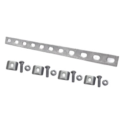 CHAROFIL MG-51-KIT4GBM Kit 4 Para Unir Tramos de Charolas y Hacer Derivaciones es Ideal Para Utilizarse al Exterior o Zonas Humedas (13 piezas)