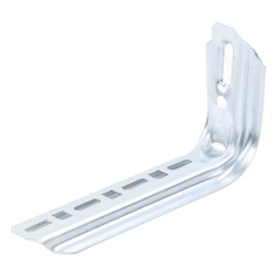 CHAROFIL MG-60-101EZ Mensula omega tipo L inteligente 210mm de ancho con acabado Electro Zinc