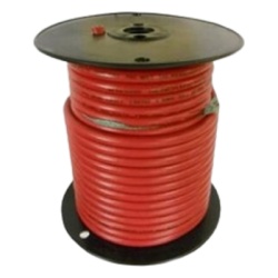 COBRA WIRE & CABLE A2001T-01-100 Cable Para Bateria Color Rojo Calibre 1 AWG / Rollo de 100 Pies / Cobre Estanado Clase K / 600-1000V / 105Â°C Seco 75Â°C Humedo / Resistente a Llama VW-1 / Flexible Ex