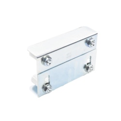 COMUNELLO 1130-6005-001 Guia Superior Ajustable Para Puertas Corredizas Con 4 Rodillos de 30 mm