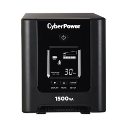 CYBERPOWER OR1500PFCLCD UPS de 1500 VA/1050 W Topologia Linea Interactiva Entrada 120 Vca NEMA 5-15P Onda Senoidal Pura Tipo Mini Torre Con 8 Tomas NEMA 5-15R
