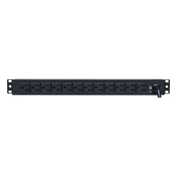 CYBERPOWER PDU15B12R PDU Basico Para Distribucion de Energia Con 12 Tomas NEMA 5-15R Traseras 1UR 15 Amp 120 Vca