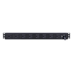 CYBERPOWER PDU15B8R PDU Basico Para Distribucion de Energia Con 8 Tomas NEMA 5-15R Traseras 1UR 15 Amp 120 Vca