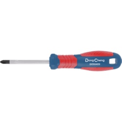 D090409 Desarmador Phillips / Punta Magnetizada / Mango Ergonómico Bicolor / Acero Cr-V / PH2 x 100 mm