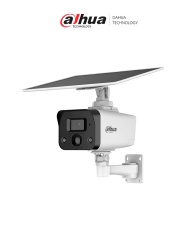 DAHUA DHT0030208 DAHUA IPC-HFW2441DG-4G-SP-B Camara IP bullet 4G 4MP/panel solar/Bateria/ SMD/ Sirena y luz de disuasion activa/Audio bidireccional/ Iluminador dual inteligente/IR 50 m/ luz calida 30m