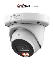 DAHUA DHT0040152 DAHUA DH-IPC-HDW3449QM-S-IL - Camara IP Domo de 4 Megapixeles con Iluminador dual/ WizSense/ Lente de 2.8mm/ 102 Grados de Apertura/ Microfono Integrado/ IR de 50 Metros/ SMD 4.0/ AI