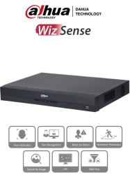 DAHUA DHT0190008 DAHUA NVR2208-8P-I2 - NVR de 8 Megapixeles/ 8 Canales IP/ WizSense/ 8 Puertos PoE/ Smart H.265/ 1 Ch de Reconocimiento Facial y FD/ Hasta 10 Bases de Datos de Rostros/ 2 Puertos SATA/