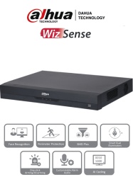 DAHUA DHT0370039 DAHUA XVR5216AN-I3 - DVR de 16 Canales de 5 Megapixeles Lite/ WizSense/ H.265/ 2 Bahias de Discos Duros/ 16 Canales 8 Canales IP/ Hasta 24 Ch IP/ 2 Canales de Reconocimiento Facial/