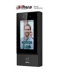 DAHUA DHT0700016 DAHUA ASI6213S-D - Control de Acceso para Exterior con Reconocimiento Facial pantalla tactil de 4.3" soporta 6000 usuarios rostros y contrasenas 10 000 tarjetas ID 125 KHz 50 adm