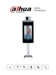 DAHUA DHT0810007 DAHUA DHI-ASI7223X-A-V1-T1 - Control de Acceso con Reconocimiento Facial y Medicion de Temperatura/ Pantalla touch de 7 Pulgadas/ Soporta 100 000 Usuarios 100 000 Rostros 100 000 T