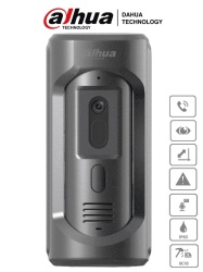 DAHUA DHT2220029 DAHUA VTO2101E-P-S2 - Frente de Calle para Videoportero IP/ Antivandalico IK10/ Funcion Independiente/ Metalico/ IP65/ Camara de 2 Megapixeles/ Soporta Mensajes de Video y Audio/ PoE