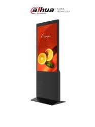 DAHUA DHT8080002 DAHUA DHI-LDV55-HAI400TL-B3 - Totem de senalizacion digital de 55" con pantalla Touch Screen. Resolucion 4K 178 de visualizacion.