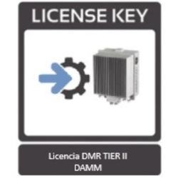DAMM TFDLN6CARDMRT2 Licencia Protocolo DMR / Tier II / 16 Canales Simultáneos / ETSI TS 102 361 / Modo Repetidor / Integración Analógica-Digital