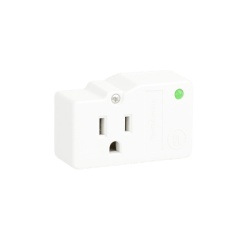 DITEK DTK-1F Protector Plug Pared / 120 VCA 15 A / 40 000 A / LED Diagnostico / Transformadores de Alarma
