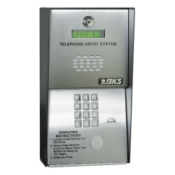 DKS DOORKING 1802-082 Audioportero Telefonico DKS Para 600 numeros Telefonicos / Control Para 2 Puertas / Gabinete Para Sobreponer/ Marcacion a 16 Digitos / Linea Analoga o Digital