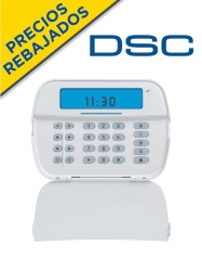 DSC DSC0020010 DSC HS2LCDRF9N - Teclado Cableado LCD Alfanumerico con Transceptor integrado de 32 caracteres admite 128 zonas compatible con NEO