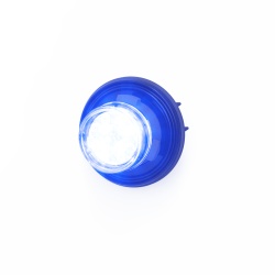 ECCO CD9012RB Estrobo Oculto de 12 LED Rojo/Azul Bisel Negro Lente Transparente - Img 3
