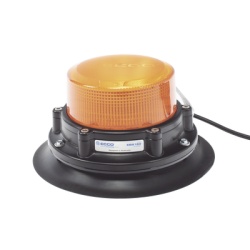 ECCO EB8160AVM Baliza LED de Uso Rudo Color Ambar Con Montaje Magnetico y de Succion IP69K