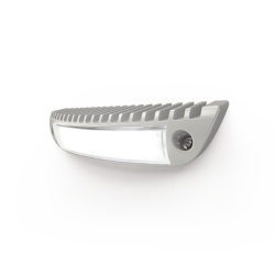 ECCO EW2602-W Luz de cortesia con bisel color blanco ideal para ambulancias y vehiculos de rescate