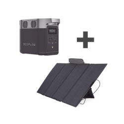 ECOFLOW DLT2-KIT Kit de Estacion de Energia Portatil 1024Wh + Panel Solar Flexible 400W