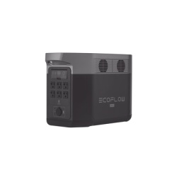 ECOFLOW EFD-350 EcoFlow DELTA 2 MAX | Estacion de Energia Portatil 2048Wh Litio LFP / 6 AC 2400 W (Max. 3400W) / 2 USB-C 100W / Capacidad para Aumentar Respaldo / Soporta Cargador de Coche 10A a 12.6V