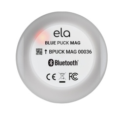 ELA Innovation BLUEPUCKMAGKIT Kit Sensor BLE Magnetico BLUEPUCK MAG + Iman ? Control de Apertura de Puertas IP68 Alcance 500m