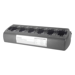 ENDURA PP-6C-XTS2500 Multicargador rapido de escritorio de 6 cavidades para radios MotorolaXTS1500 / XTS2500 / MT1500 / PR1500. Para uso con baterias Ni-Cd Ni-MH Li-Ion Li-Po.