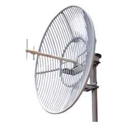 EPCOM CRO-GP0809-23 Antena Parabolica de Rejilla | 824-960 MHz | 23 dBi de Ganancia | Cubre muy bien la Banda 5 (850 MHz) Celular. Antena Donadora que se utiliza para los amplificadores de senal celul