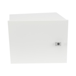EPCOM INDUSTRIAL EI-PCB-04-03-03-W3 Gabinete para instalacion de 2 Baterias PL4012 Fabricado en Lamina Galvanizada Opcion para montar en poste (No incluido)