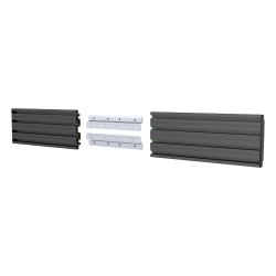 EPCOM INDUSTRIAL SDJH150B Accesorio_ Riel de Aluminio con Longitud 1750 mm | Ancho 120 mm| Espesor 9 mm | Incluye Tapas y Tornillos | Compatible con estructura para Videowall | Diseno Modular - Img 3