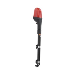 EPCOM INDUSTRIAL SIGNALING X-LTG-785-R Luz telescopica para motocicleta color rojo