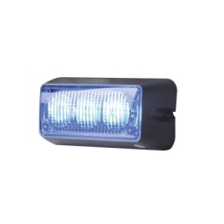 EPCOM INDUSTRIAL SIGNALING X109-B Luz auxiliar brillante con 3 LEDs color azul mica transparente