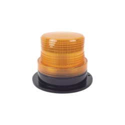 EPCOM INDUSTRIAL SIGNALING X126-A Burbuja brillante de Larga Vida Util con 8 LEDs color ambar domo ambar 12Vcd