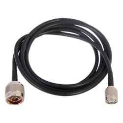 EPCOM INDUSTRIAL SN-58U-TNC-150 Jumper de 150 cm (59.06 Pulgadas) Fabricado con Cable RG-58U-SYS Conector N y Conector TNC en el Otro Extremo