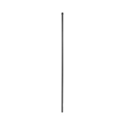 EPCOM INDUSTRIAL SYS-POST-ESQ-6B Poste de ESQUINA para Cerca Electrificada. Tubo Galva. de 1.4m cal. 18 de 1" Diam. + Pintura Negra ideal para 6 Aisladores