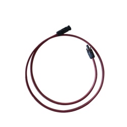 EPCOM POWERLINE CBLMC41MRED1 Cable Fotovoltaico 1 m Rojo Calibre 10 AWG con Terminal MC4-M en ambos extremos