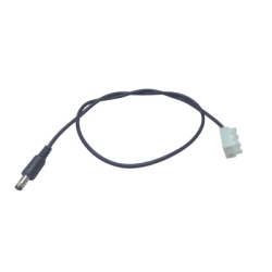 EPCOM POWERLINE DC-CORD-2 Cable de Alimentación DC / Macho 5.5 x 2.1 mm / 22 AWG / 60 cm (1.97 ft) / Puntas Libres / Polarizado