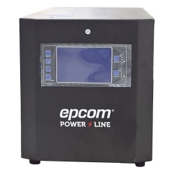 EPCOM POWERLINE EPL2K2FVR Regulador de Voltaje Industrial Ferroresonante / 2 kVA / 2 kW / Bifásico / Estabilización ±2% / Entrada 176-264 Vca / Salida 215.6-224.4 Vca / Eficiencia 98% / Tiempo de Respuesta 0.5 s