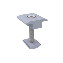 EPCOM POWERLINE EPLMCN230 Sujetador Intermedio 30 mm para montaje de paneles solares en riel 5 Y 8