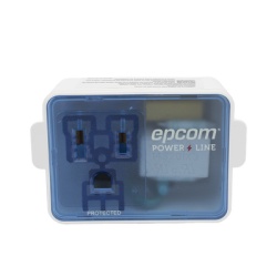 EPCOM POWERLINE EPLSPWLED Supresor de Picos Portatil para Pared / 120 Vca / 1800 W / 540 Joules
