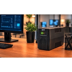EPCOM POWERLINE EPU1000L UPS Línea Interactiva / 1,000 VA / 600 W / 120 Vca / 6 Tomas NEMA 5-15R / AVR / 320 Joules
