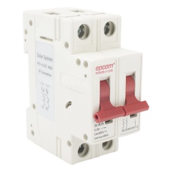 EPCOM POWERLINE FPV632PC40 Interruptor Termomagnético 2P / 40 A / 800 V CC / Curva C / 6 kA / Riel DIN