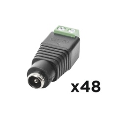 EPCOM POWERLINE PAQ48JR53 Kit de Jumpers / 48 Unidades / Hembra / 12 VCC / Industrial y Doméstico