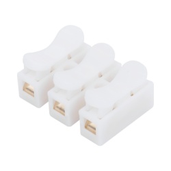EPCOM POWERLINE PCON3 Conector tipo PUSH de 3 Contactos / Para una Conexion Rapida / Puentes de Cables