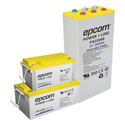 EPCOM POWERLINE PG12200 Batería Estacionaria de Gel / 12 V / 200 Ah / Ciclo Profundo / Vida Útil 20+ Años / Descarga Máxima 500 A / Sellada Libre de Mantenimiento - Img 3