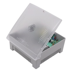 EPCOM POWERLINE PS12DC4P Fuente de Poder con Gabinete / 4 Salidas / 11-15 Vcc / 5 A / Entrada 96-264 Vca / Protección Sobrecorriente y Cortocircuito / LED Estado